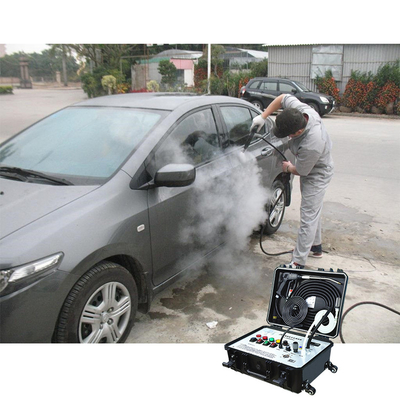 Electric High Pressure Handheld Pressurized Steam Car Washer Ozone Clean Sterilization Steam Disinfection Car Wash Equipment Supplier for Refined Oil