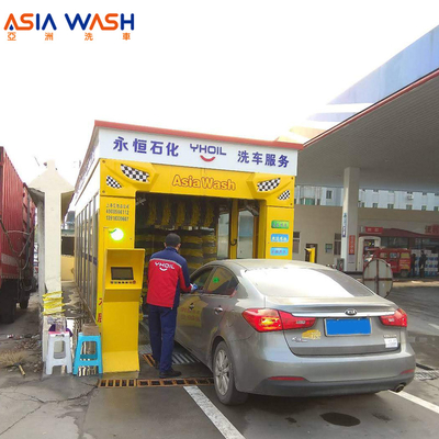 Hot Selling Highly Customable Fast Washing Rate Best Dip Galvanized Material Fully Automatic Tunnel Car Wash Machine
